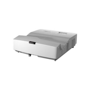 מקרן עם תיקון גיאומטרי OPTOMA W340UST להקרנה קצרה במיוחד – Ultra Short Throw Projector עם תמונה באורך 100 אינץ’ ממרחק פחות ממטר