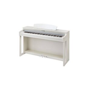 פסנתר חשמלי עם שלושה פדלים KURZWEIL M130 WH עם מקלדת עץ אותנטית ורמקולים 70W