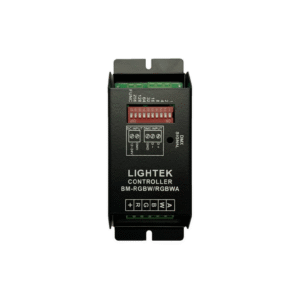 בקר לדים להתקנות שקועות BM-RGBW/RGBWA עם שליטת DMX 512, מתח DC 12-24V, דגם HD-714-5CH לבקרת תאורת LED מקצועית