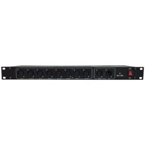 חיבור תאורה מקצועי DMX (ספליטר) 8 יציאות 19″ Lightek TRDX-922 לתאורת במה