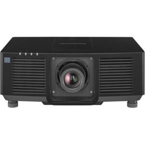 מקרן איכותי להקרנת וידאו Panasonic PT-MZ882B שחור 8200 לומן WUXGA, תומך 4K עם Daylight View Basic לחדרי ישיבות וכיתות