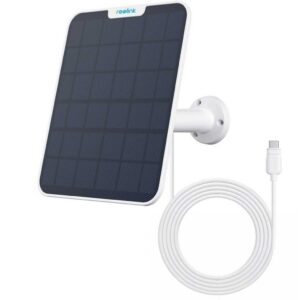 פאנל סולארי למצלמות אבטחה Reolink Solar Panel 2 5.8W לטעינת מצלמות אבטחה Reolink נטענות 🌞🔋