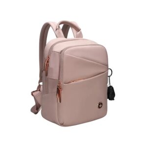 תיק גב אופנתי לעבודה וללימודים Swiss Digital Katy Rose לנשים וסטודנטים עם יציאת USB ותא מרופד ל-iPad 9.7″ והגנת RFID