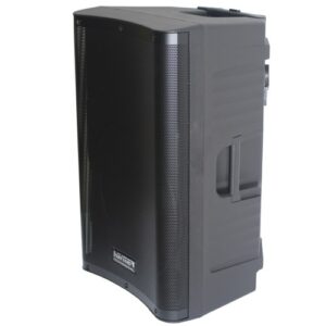 בידורית נטענת 15״ עם 2 מיקרופונים UHF + Bluetooth – Haymer Pro