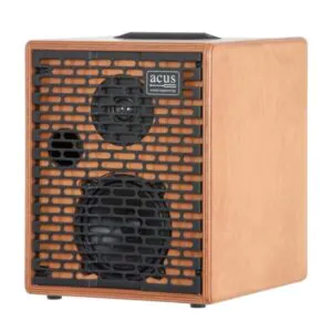 מגבר אקוסטי נייד 40W לגיטרה ושירה מבית Acus Sound – ONE FORSTREET 5 WOOD