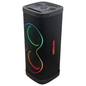 בידורית נטענת 300W עם 2 מיקרופונים UHF + Bluetooth – HAYMER HM-88 BEAT