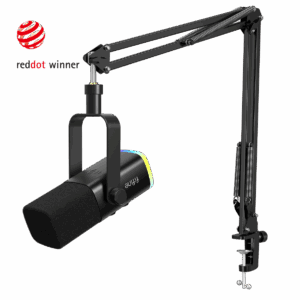 מיקרופון דינמי USB/XLR עם זרוע לשידור, סטרימינג ופודקאסט – FIFINE