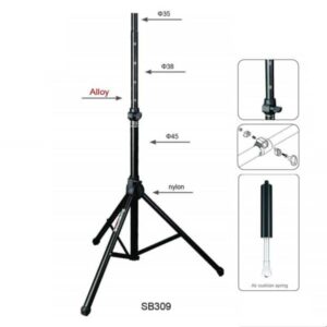 סטנד רמקול הידראולי מקצועי עד 60 ק״ג – SoundKing SB309