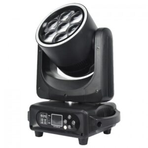 ראש נע LED עם זום ורינג Apextone BEE-740 – פנס חכם 7x40W RGBW