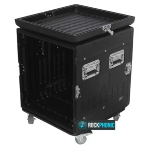 קייס פלסטיק מקצועי 12U עם גלגלים – Seer C PE-12U