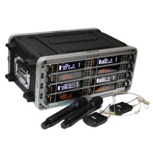 זוג מיקרופונים אלחוטיים מקצועיים Seer IU-2066-IL UHF