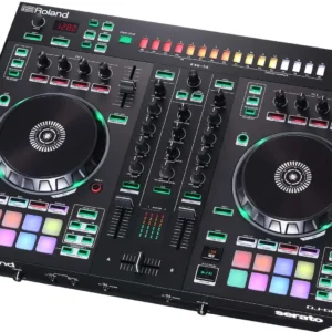 קונטרולר DJ Roland DJ-505 ל-Serato עם סיקוונסר TR מובנה