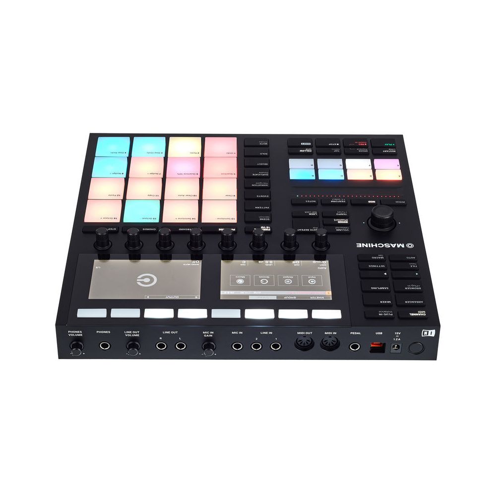 Native Instruments Maschine MK3 – קונטרולר הפקה עם כרטיס קול מובנה 4 12642036 800.jpg