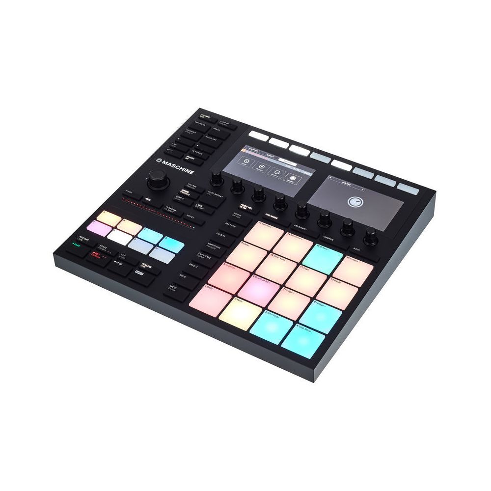Native Instruments Maschine MK3 – קונטרולר הפקה עם כרטיס קול מובנה 1 12642041 800.jpg