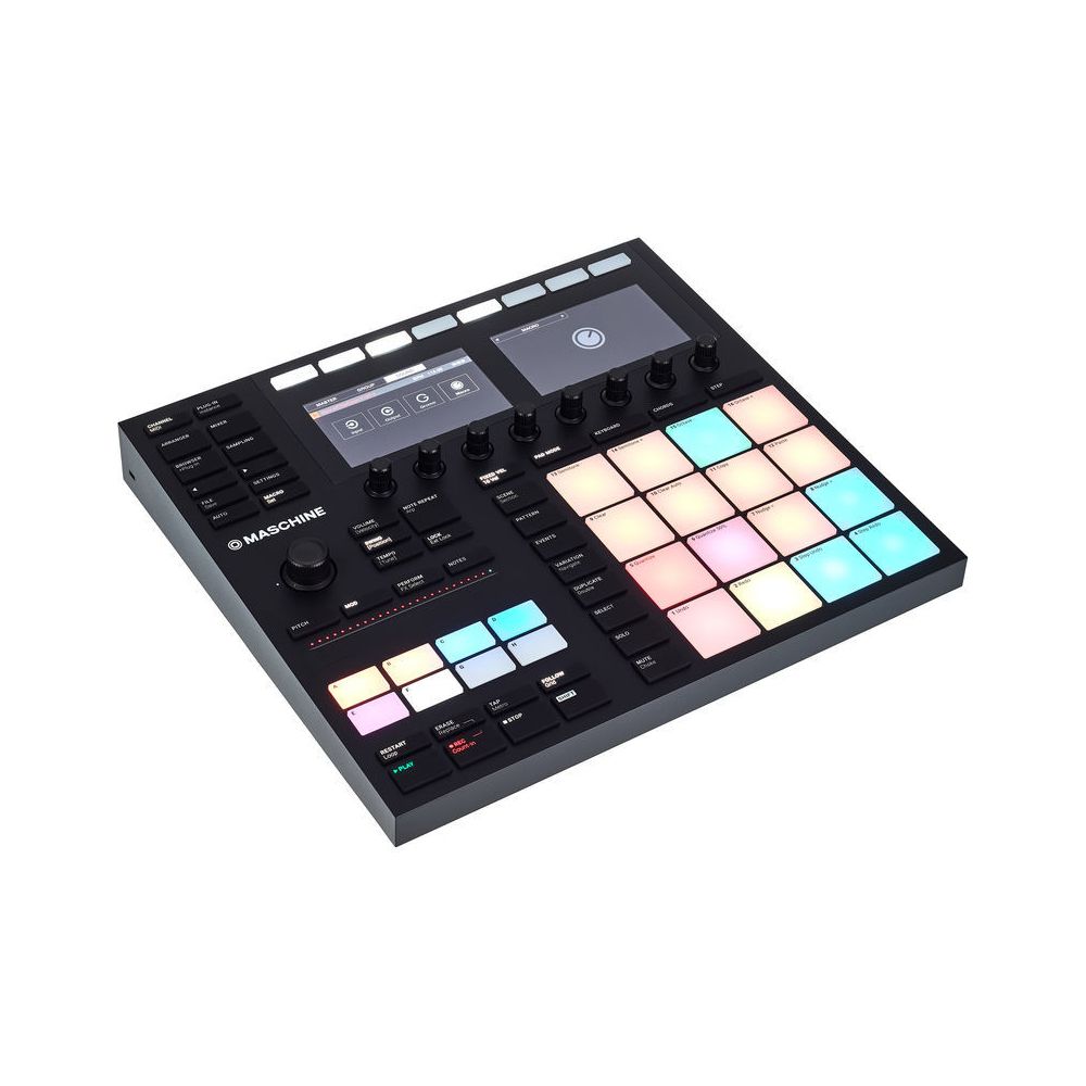 Native Instruments Maschine MK3 – קונטרולר הפקה עם כרטיס קול מובנה 3 12642046 800.jpg