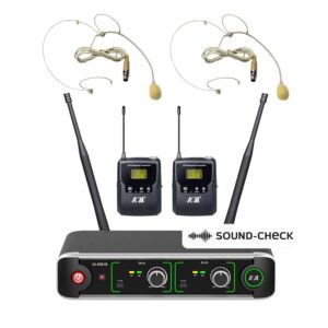 מיקרופון ICM IU-2081-IL-H – זוג מיקרופונים מדונה UHF