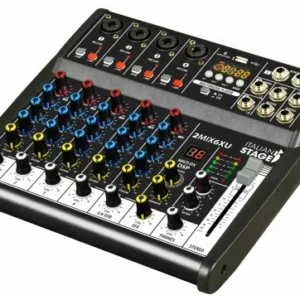 מיקסר 6 ערוצים כולל USB ו Bluetooth