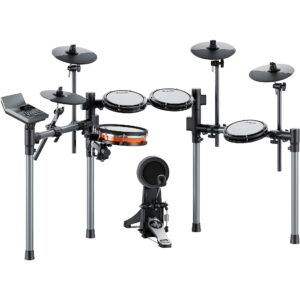 חבילת מערכת תופים אלקטרונית Donner Groove Max EC7249 תשעה חלקים פדי מאש