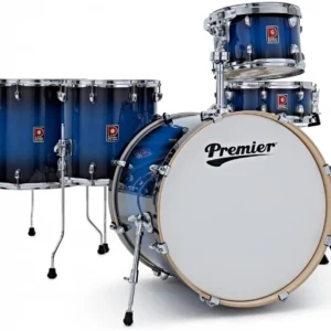 מערכת תופים Premier Artist 5 חלקים (12,14) 22 בגימור Indigo