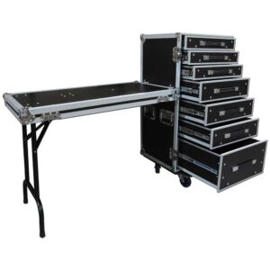 קייס הובלה Speed Case C 7-DRAWERS – קייס 7 מגירות ושולחן