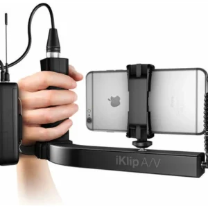 זרוע עגינה מייצבת iKlip A/V לטלפונים חכמים מבית IK Multimed