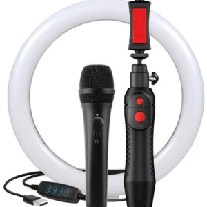 ערכת וידאו אודיו הכוללת -iKlip Grip Pro-iRig Mic
