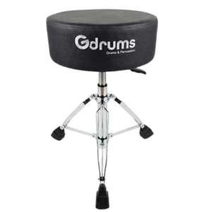 כסא תופים הידראולי Gdrums GD-HDT330 עם חצובה כפולה