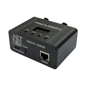 בקר תאורה Art Light ARTNET 2-Ports – ArtNET DMX Controller