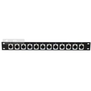 מחבר/קונקטור BTS – פנל 12 XLR male