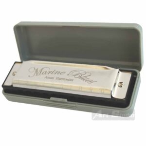 מפוחית פה Amati HARMONICA1020C1K – מפוחית בלוז 20 צלילים בסולם G