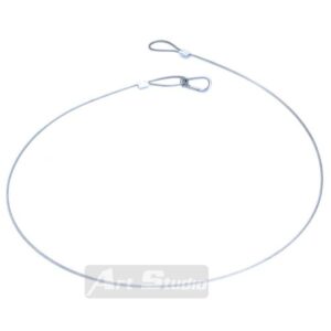 כבל Apextone STEEL-CABLE1K – כבל בטחון 4.5mm / 100cm