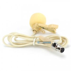מיקרופון ICM ICM-IL04 – מיקרופון דש ICM, מיני XLR,צבע עור