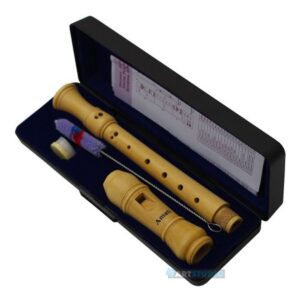 כלי נשיפה ממתכת Amati – חלילית עץ סופרנו ברוק
