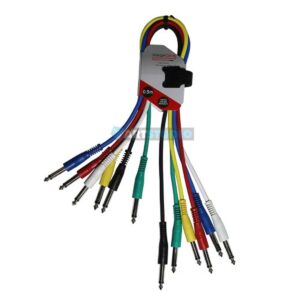 כבל STAGE CORE PC001-05 – סט PL*6 מונו 50 סמ