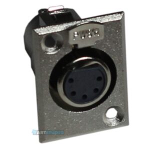 מחבר/קונקטור Roxtone CONECTOR2 – שקע 5 פין XLR נקבה