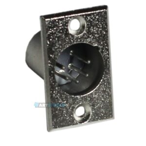 מחבר/קונקטור Roxtone CONECTOR4 – תקע 5 פין XLR זכר