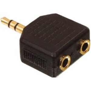 מחבר/קונקטור Roxtone FY3028B – מתאם PL 3.5m- PL 3.5fX2
