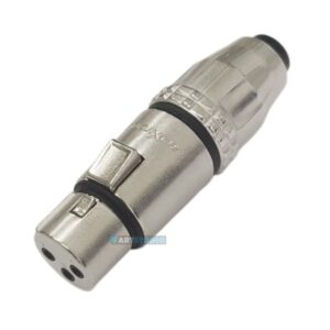 מחבר/קונקטור Roxtone RX3FWP-NG – Heavy-Duty Waterproof XLR Plug