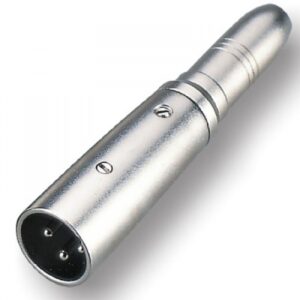 מחבר/קונקטור Roxtone RA005 – מתאם XLR m – PL f