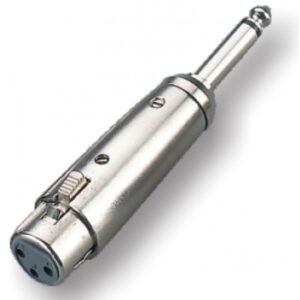 מחבר/קונקטור Roxtone – מתאם XLR f – PL m מונו