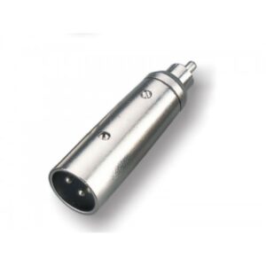 מחבר/קונקטור Roxtone RA0112 – מתאם XLR m – RCA m