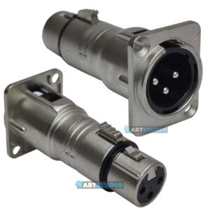 מחבר/קונקטור STAGE CORE EG-800 – XLR M > F Pass Socket