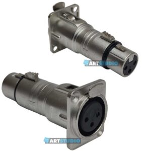 מחבר/קונקטור STAGE CORE – XLR F > F Pass Socket