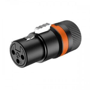 מחבר/קונקטור Roxtone LX3F – Low Profile Female XLR