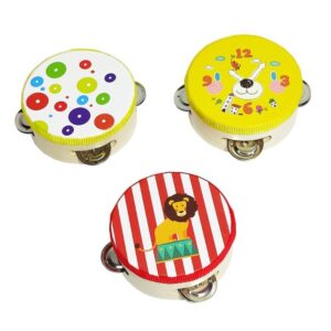 כלי הקשה Jinbao KID-TAMBURINE-3 – טמבורין 3 מצלתיים