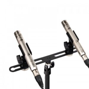 מחזיק/מפצל לזוג מיקרופונים Alctron MAS020 – מחזיק / מפצל לזוג מיקרופונים