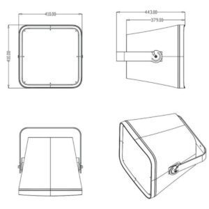רמקול BTS HS-300-12 – 300W All-Weather Speker