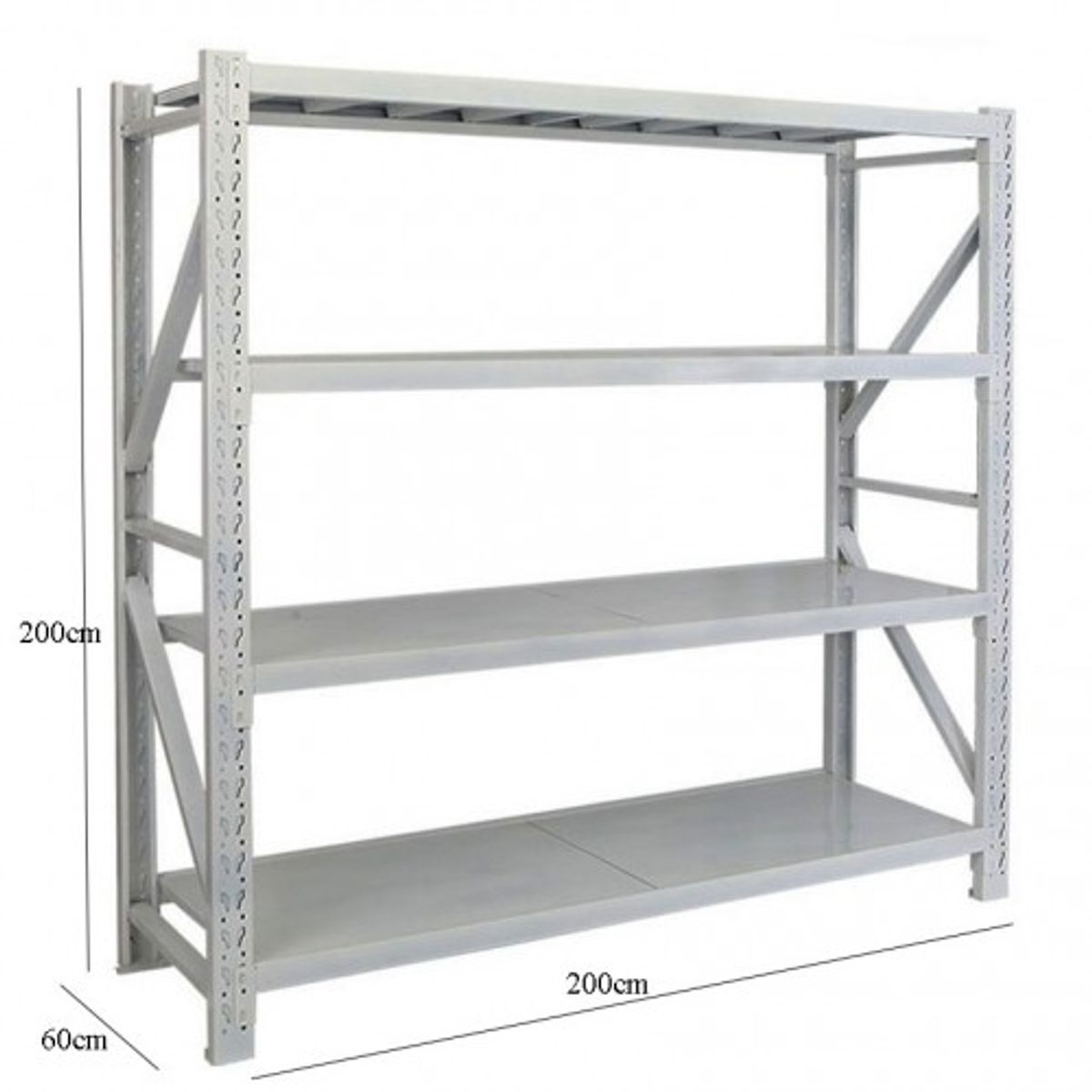 מדף Apextone WR-20020050 GRAY – מדפים 200-200-50 3 מדפי מחסן 200-200-50 – אפור