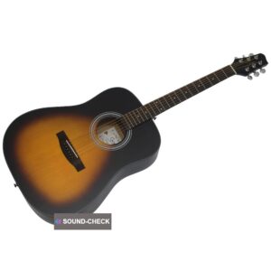 כלי פריטה Smiger GN-81D-SB – Solid Top Guitar