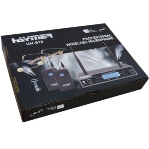 מיקרופון Haymer Pro HAYMER UH-511-H – זוג מיקרופונים מדונה